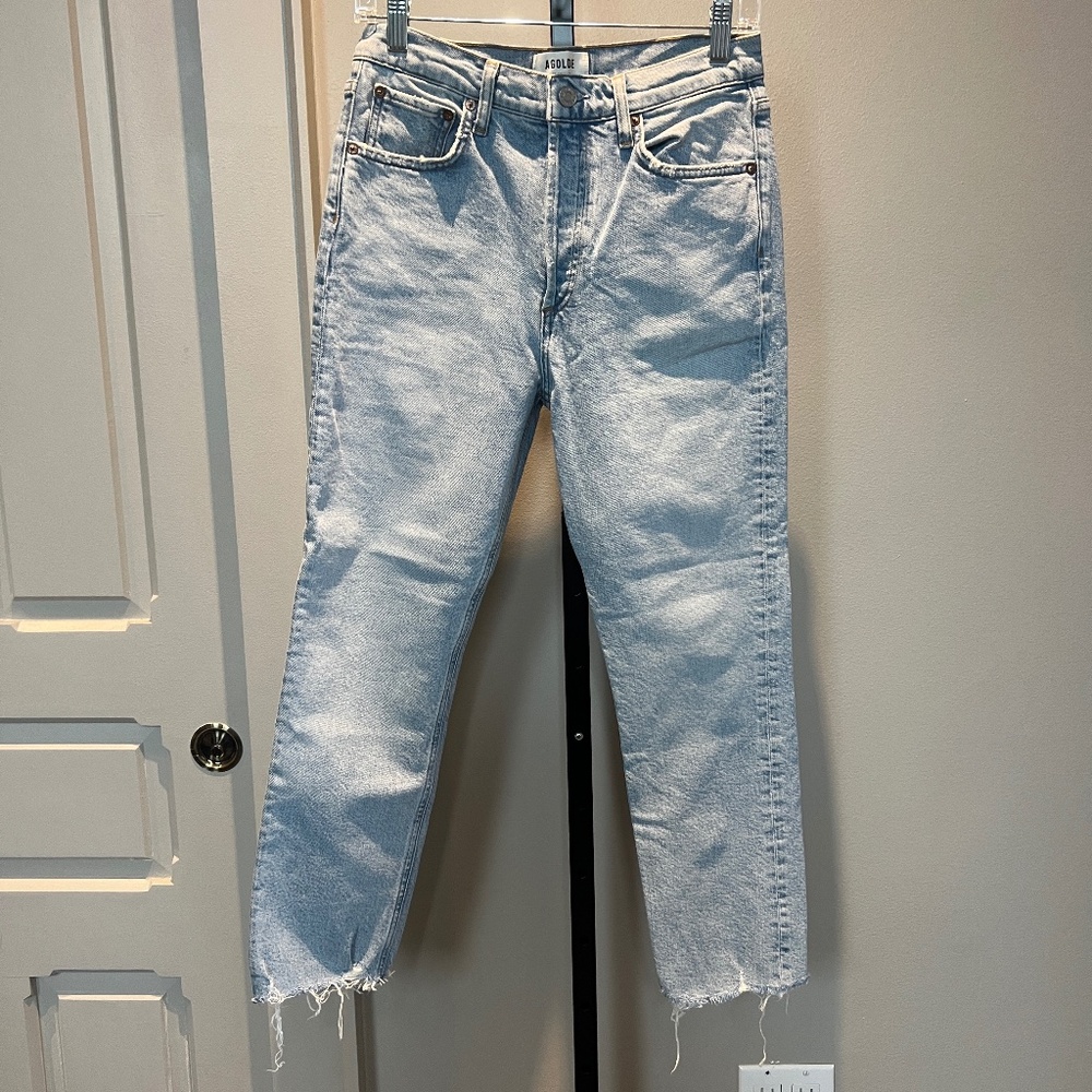AGOLDE Women's High Rise Boyfriend Jeans